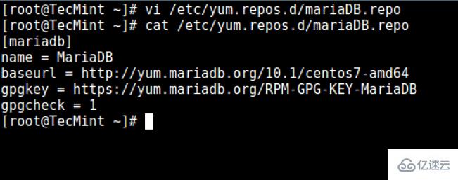 Linux系统如何安装MariaDB