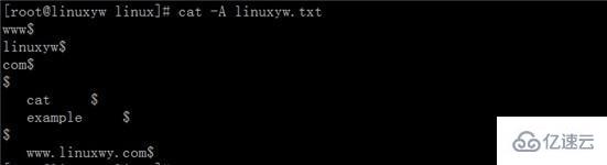 Linux系统cat命令的使用方法是什么