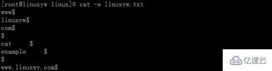 Linux系统cat命令的使用方法是什么