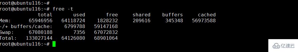 Linux系统命令free的使用方法