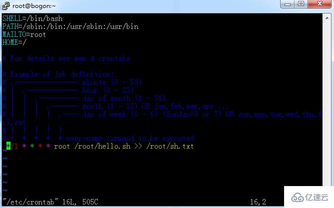 Linux系統(tǒng)如何使用shell腳本定時任務(wù)