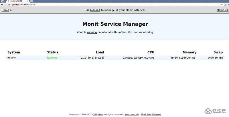 怎么使用Monit部署服务器监控系统