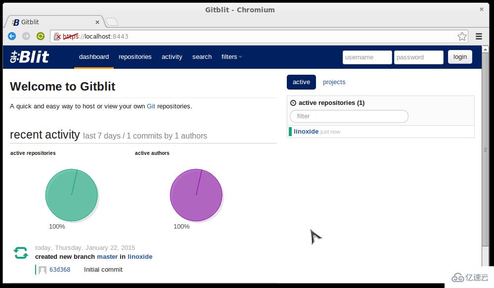 怎么在Linux下使用Gitblit工具创建Git仓库服务