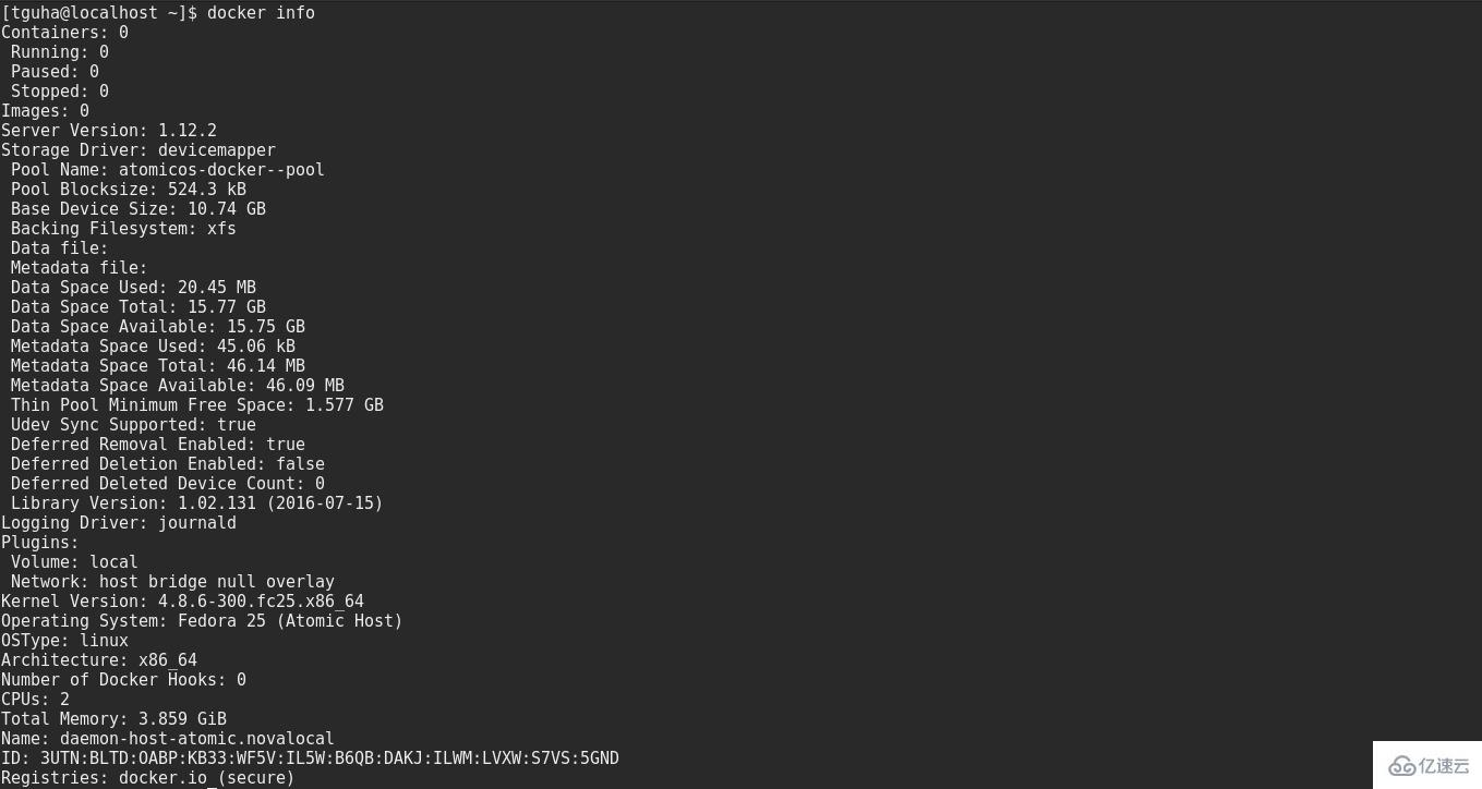 如何在Atomic主机上远程使用Docker