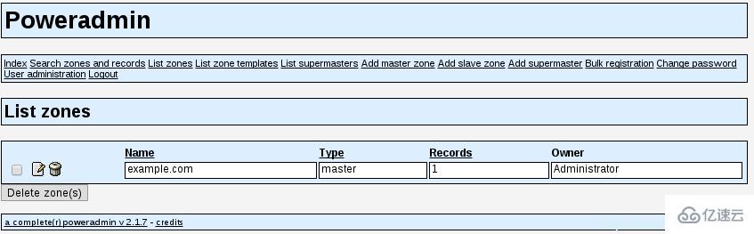 RHEL/CentOS 7中如何安装并配置PowerDNS和PowerAdmin