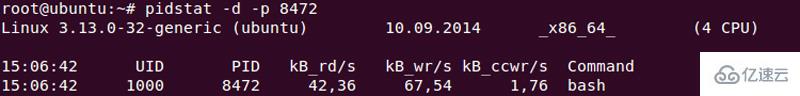 pidstat如何监控并统计Linux进程的数据