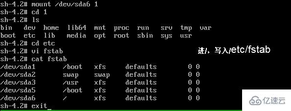 RHEL7系統(tǒng)修復(fù)rm -rf /boot /etc/fstab的示例分析