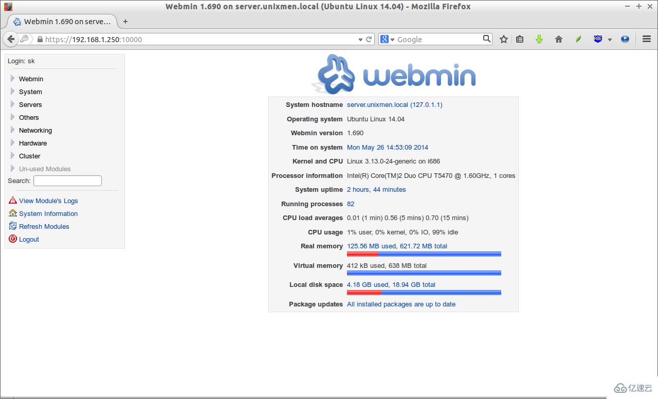 在Ubuntu14.04上怎么安装Webmin