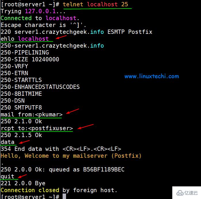 如何在CentOS 8上安装和配置Postfix邮件服务器