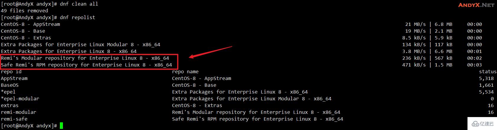 如何在CentOS 8和RHEL 8上安装和启用REMI仓库