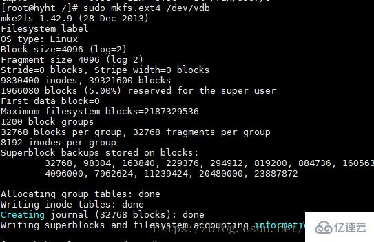 Linux系統(tǒng)自動掛載磁盤的方法是什么