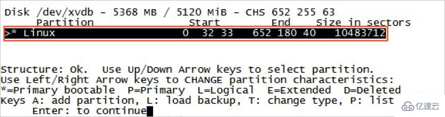 Linux数据盘分区丢失的处理方法是什么