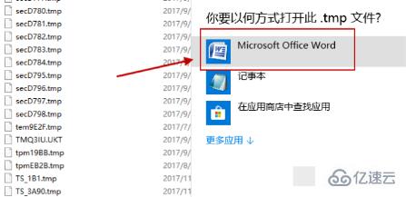 win10系统怎么打开tmp文件