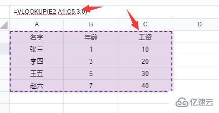 vlookup函数条件怎么填写  vlookup 第3张