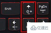 笔记本电脑亮度调节的快捷键是什么