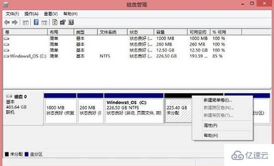 Win8系統(tǒng)電腦硬盤怎么分區(qū)