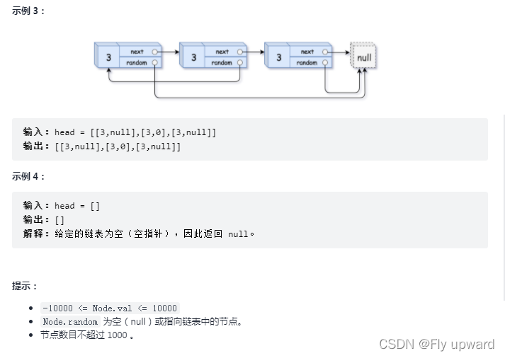 Java复杂链表的示例分析