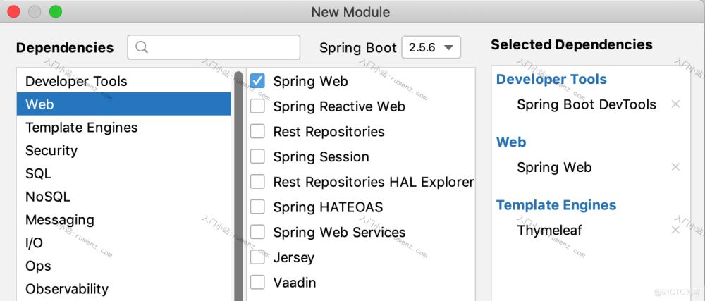 SpringBoot中web模版数据渲染展示的示例分析
