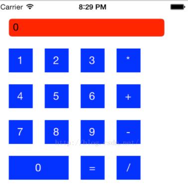 iOS怎么实现简单计算器功能