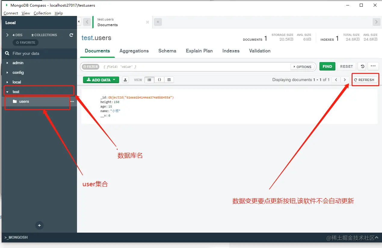 node中如何使用Nest.js连接MongoDB数据库