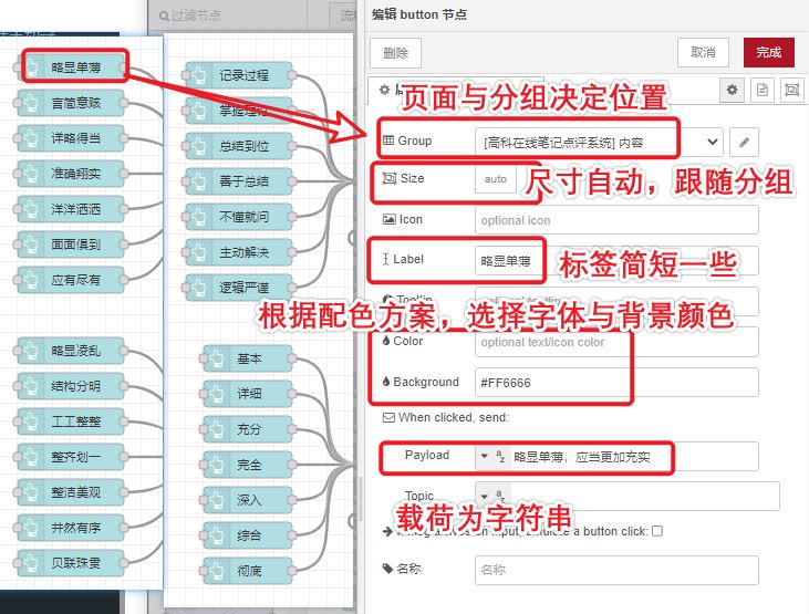 Node-red怎么实现在线评语系统