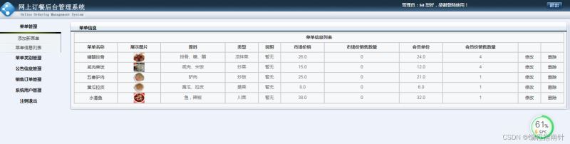 如何使用Java SSM实现在线点餐系统