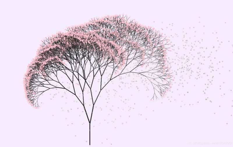 怎么用Python Turtle画棵樱花树送给自己