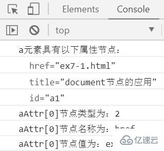 JavaScript属性节点有哪些类型