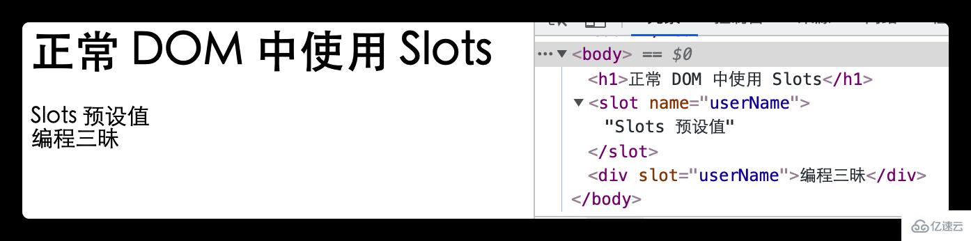 Web Components中Slots有什么用