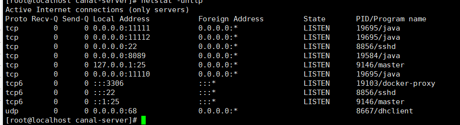 Springboot2.3.x整合Canal的方法