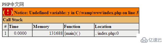 php的错误提示类型有哪些及怎么解决