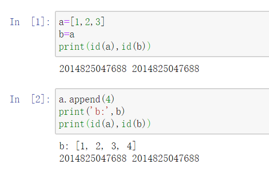 python变量赋值机制实例分析