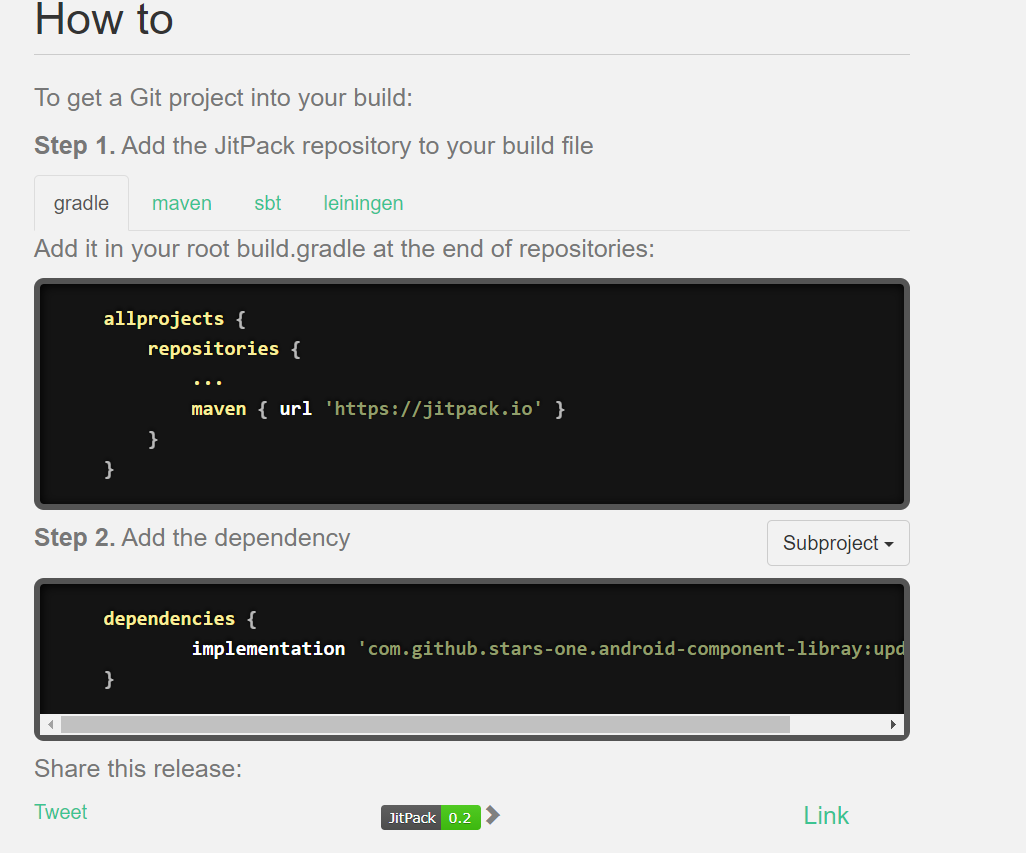 如何使用Jitpack发布开源Java库