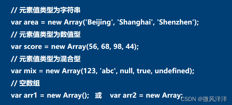 JavaScript数组基本操作的示例分析