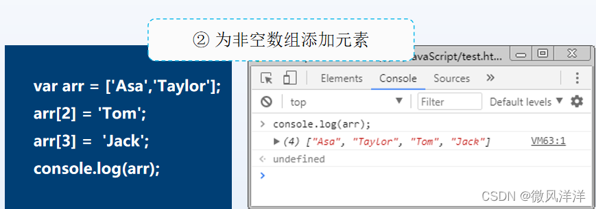 JavaScript数组基本操作的示例分析