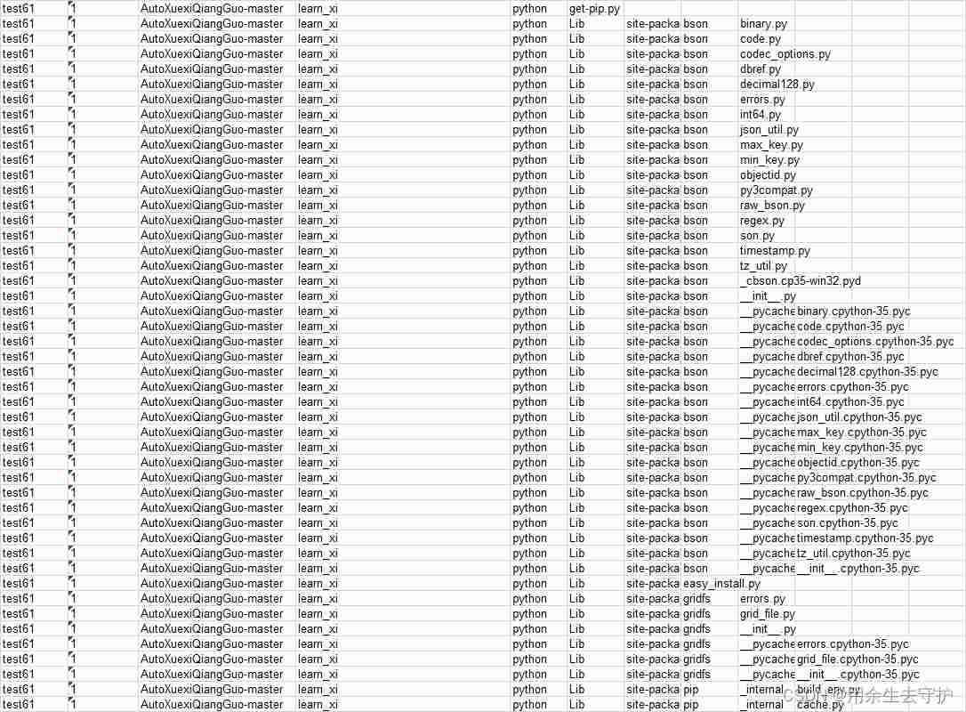 Python如何实现按目录层级输出文件名并保存为excel