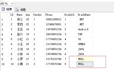 SQL SERVER如何实现连接与合并查询