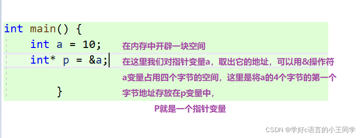 C语言指针综合应用的示例分析