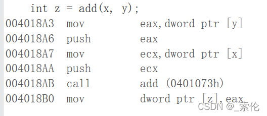 C和C++的函数调用方式是什么