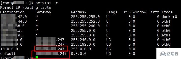 linux如何查询网关信息