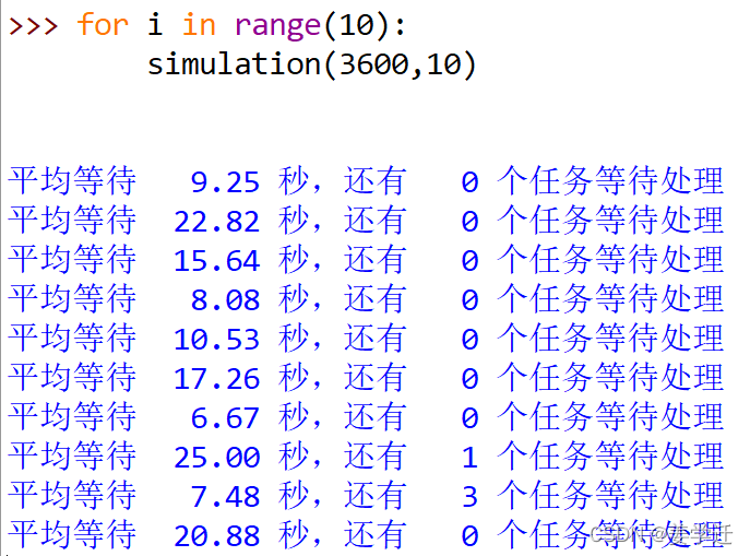Python的队列实例分析
