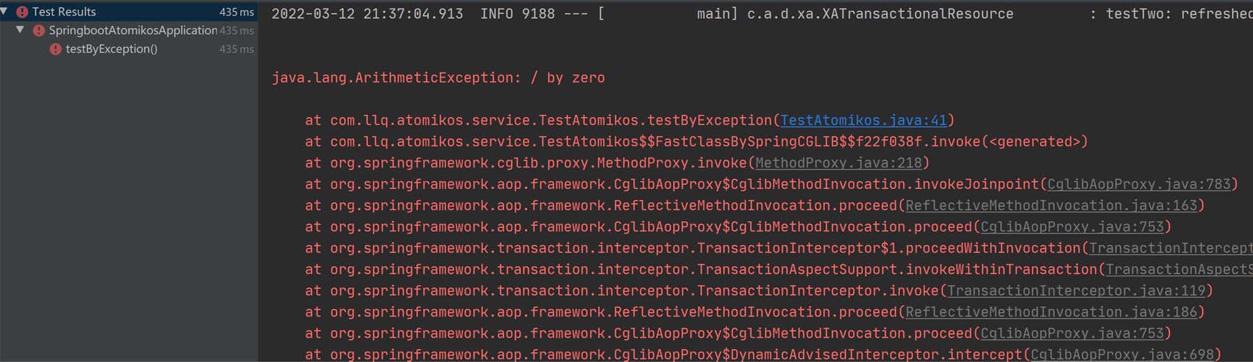 springboot-jta-atomikos多数据源事务管理如何实现