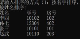 C语言实现学生宿舍信息管理系统的方法