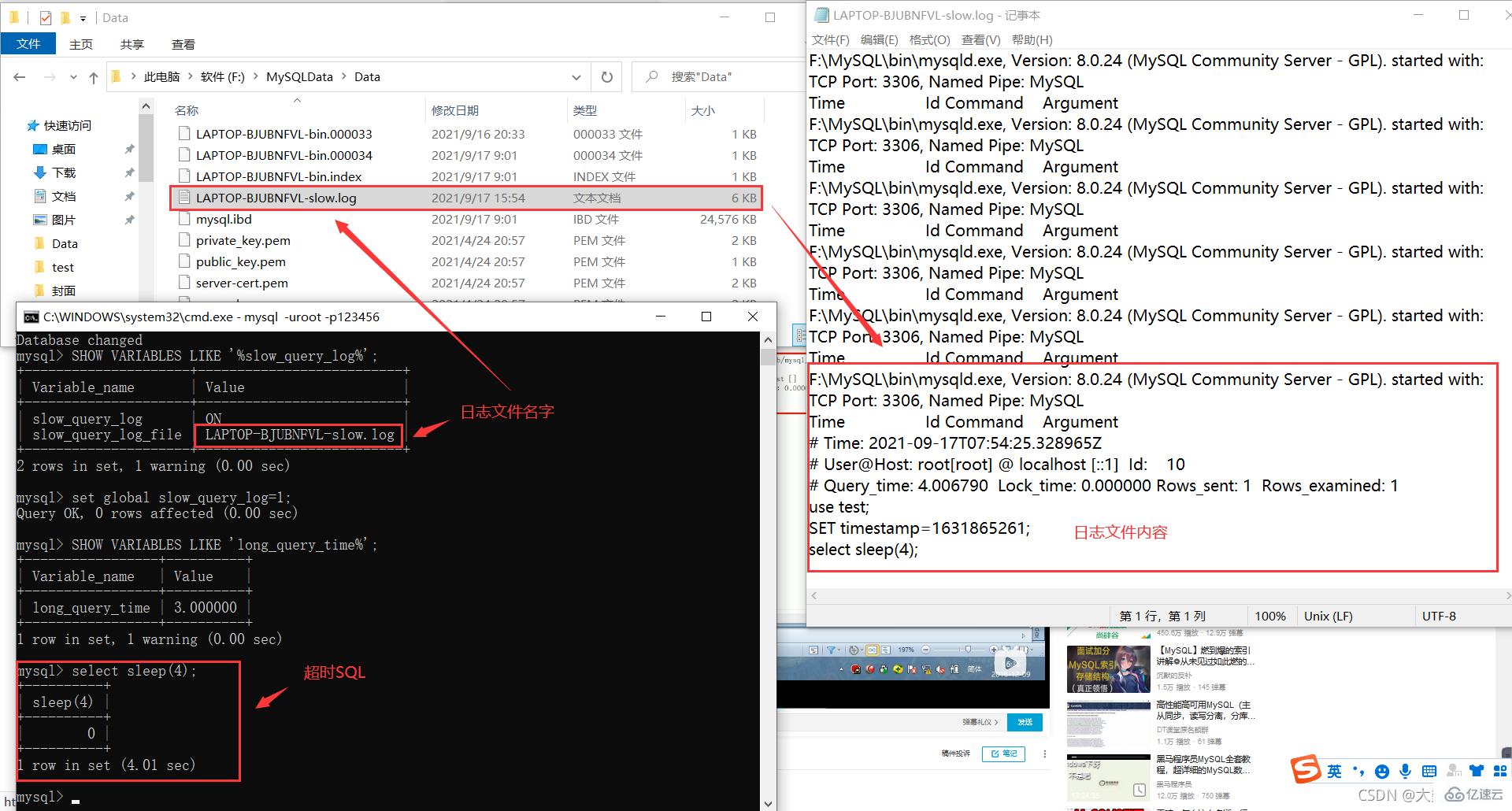 MySQL的SQL优化、索引优化、锁机制、主从复制知识有哪些