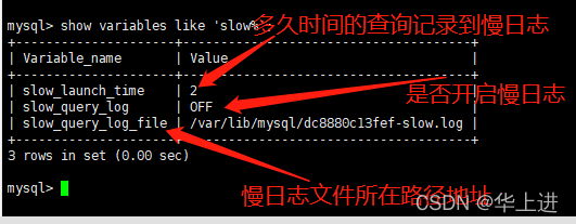 docker mysql容器怎么开启慢查询日志