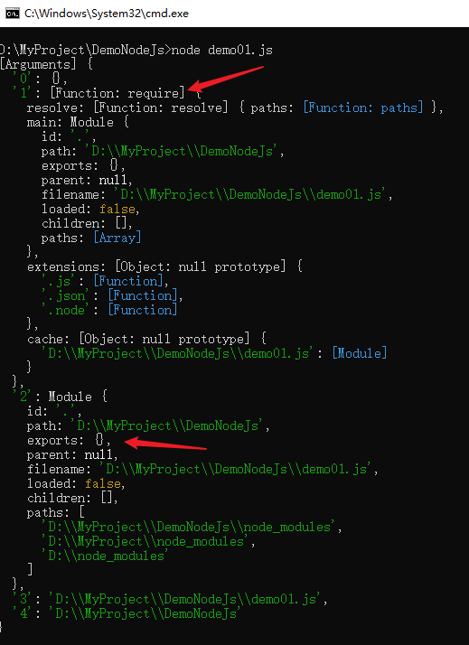 Node.js使用方式及模块化的方法