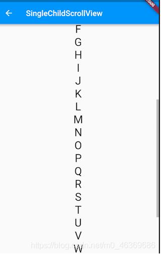 Flutter的SingleChildScrollView怎么使用