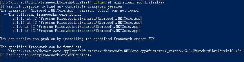 Entity Framework Core如何使用控制台程序生成数据库表