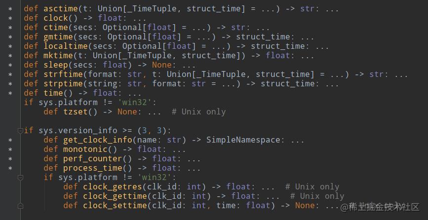 Python time时间转换的示例分析