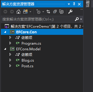 Entity?Framework?Core相關(guān)包的示例分析